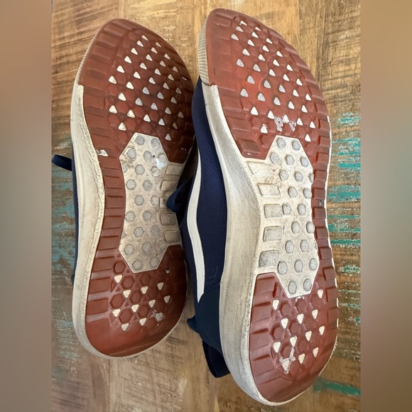 Vans UltraRange Navy White Sneakers Men’s 9.5 / Women’s 11 Skate Shoes - Picture 9 of 10